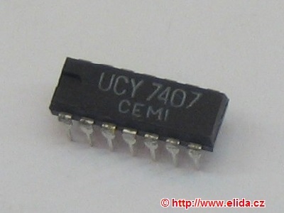 obvod integrov. UCY 7407